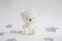 Bobi craft Mini Leo The Softie - WT-131WHI-M - 20