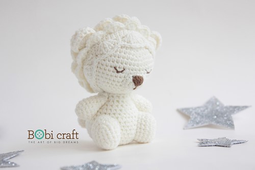 Bobi craft Mini Leo The Softie - WT-131WHI-M - 30