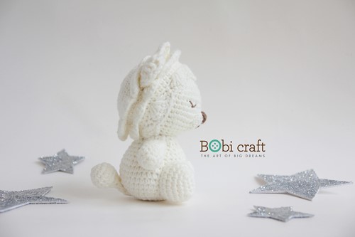 Bobi craft Mini Leo The Softie - WT-131WHI-M - 40