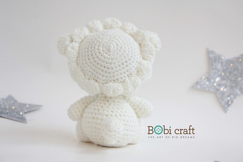 Bobi craft Mini Leo The Softie - WT-131WHI-M - 50