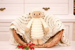 Bobi craft Little Knight Barbra (M) - Knuffel schaap 30cm