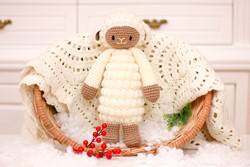 Bobi craft Little Knight Poppy (M) - Knuffel schaap 30cm