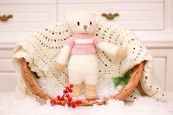 Bobi craft Little Knight Lizzie (M) - Knuffel beer 30cm
