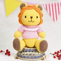 Bobi craft The Lively Ari - Knuffel leeuw 23cm